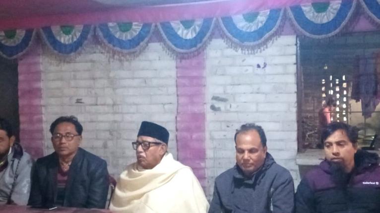 আলফাডাঙ্গা , সাংবাদিক , জাতীয় ঐক্য ফ্রন্ট , মতবিনিময়