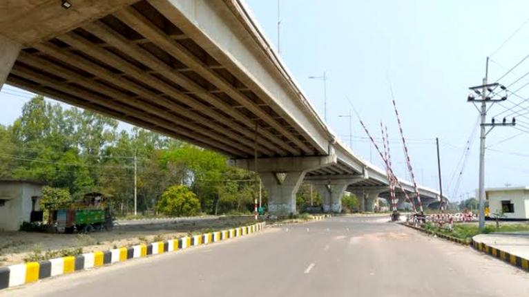 রাজশাহীতে ফ্লাইওভারের কাজে ধীর গতি
