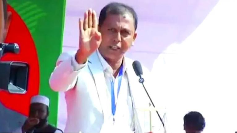 জামায়াতের জনসভায় এবি পার্টি নেতার ‘জয় বাংলা’ স্লোগান