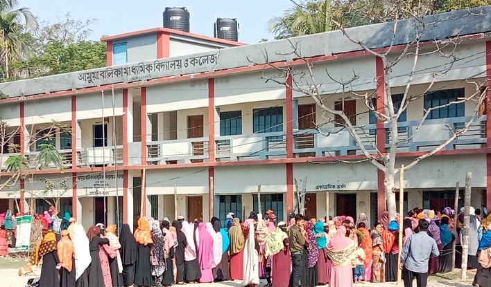 কাঁঠালিয়ায় সুষ্ঠু ও শান্তিপূর্ণভাবে নির্বাচন সম্পন্ন