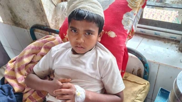 কলমাকান্দায় জমি বিরোধে হামলা, নারীসহ আহত ৪, বসতবাড়িতে আগুন