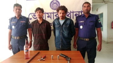 ভেড়ামারায় ডাকাতির প্রস্তুতি কালে অস্ত্র গুলিসহ ৩ ডাকাত আটক