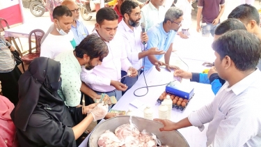 দোহারে নির্ধারিত দামে পাওয়া যাবে মাংস,দুধ,ডিম:ইউএনও