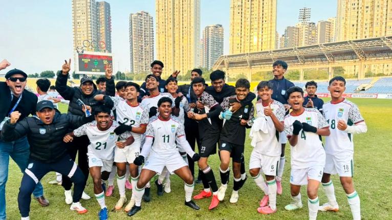 বাহরাইনকে হারিয়ে মূল পর্বের স্বপ্ন বাংলাদেশের