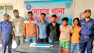 দোহারে সাড়ে তিন হাজার ইয়াবাসহ আটক ৬