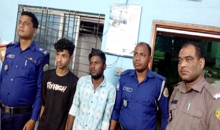 কাঁঠালিয়ায় এক বছর হত্যা মামলার দুই আসামী গ্রেফতার