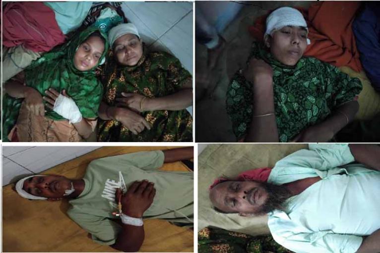চরফ্যাসনের ঢালচরে কাদের মাঝি কাদের মাঝির তান্ডব, শ্রমিকদলের সাধারন সম্পাদকসহ ৬জনকে কুপিয়ে জখম