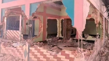 নবীগঞ্জে বাড়ি ঘরে হামলা ভাঙচুর