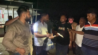 দোহারে পদ্মা নদীতে বালু উত্তোলনে জেল- জরিমানা