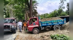 অবৈধভাবে খাল ভরাট ভ্রাম্যমাণ আদালতের জরিমানা