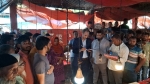 <small> পঁচা ও নিষিদ্ধ মাছ জব্দ</small> পীরগঞ্জে ভ্রাম্যমান আদালতে দুই মাছ বিক্রেতাকে জরিমানা