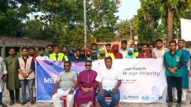 কয়রা-পাইকগাছায় আইসিডি’র ফ্রি মেডিকেল ক্যাম্প, সেবা পেলেন ৪ হাজার মানুষ