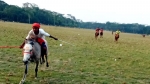 কাঁঠালিয়ায় ঘোর দৌড় প্রতিযোগীতা