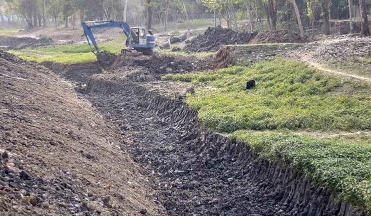 নরখাই শেরখাই খাল খননের অনিয়ম তদন্তের নির্দেশ দিয়েছেন জেলা প্রশাসক