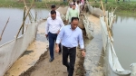 কলমাকান্দায় প্লাবিত হাওর পরিদর্শনে ডেপুটি স্পিকার, পাউবোর জরুরি হস্তক্ষেপ কামনা