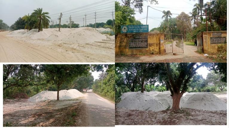 ভেড়ামারা প্রভাবশালী মহলের দাপট,রাস্তা দখলে অতিষ্ঠ জনজীবন
