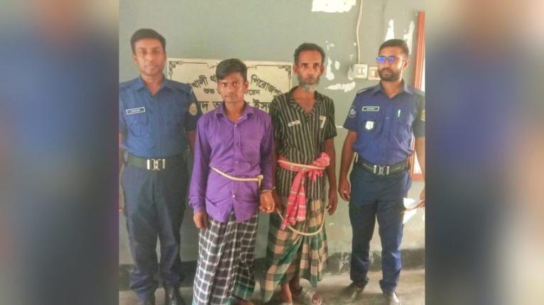 কাউখালীতে পুলিশের অভিযানে মাদকসহ দুই ব্যবসায়ী গ্রেফতার