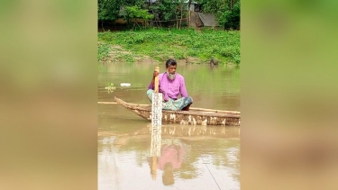 নদীতে পানি মাপতে গিয়ে নিখোঁজ, তিন দিন পর ভেসে উঠল মরদেহ