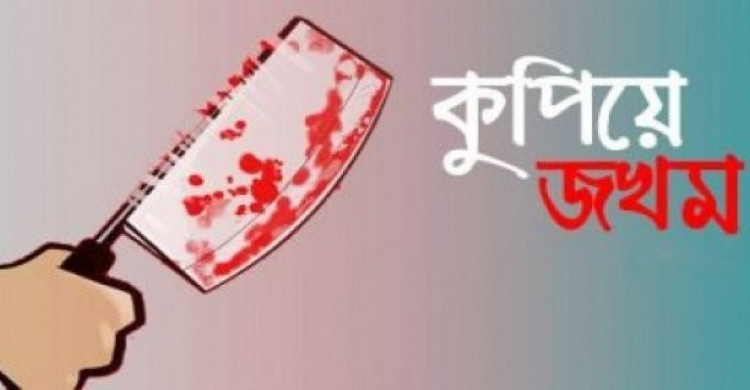 মহম্মদপুরে নারীঘটিত বিরোধে যুবককে কুপিয়ে জখম