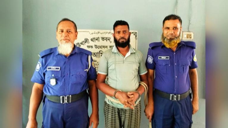 কাউখালীতে চোরাই চক্রের মূল হোতা দেলোয়ার হোসেন আটক