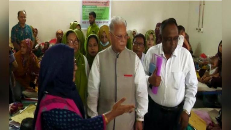 পটুয়াখালী সদর হাসপাতাল পরিদর্শনে আলতাফ হোসেন চৌধুরী এমপি
