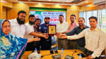 কাউখালী থানার ওসিকে বিদায় সংবর্ধনা