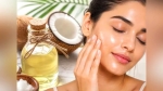 রাতে মুখে নারকেল তেল লাগালে কী হয়