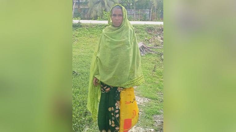 কাউখালীতে ৪০ বছর ধরে ভিক্ষা করে জীবনযাপন কাটছে ভিক্ষুক নেহারুল বেগম