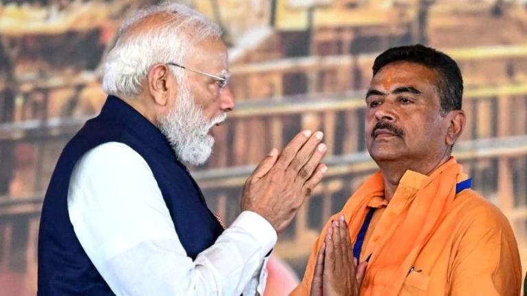 ক্যামেরায় ঘুষকাণ্ড, ভাষণে উপহাস, শুভেন্দু-মোদি দেখালেন রাজনীতির অন্য রূপ