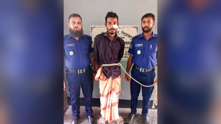 কাউখালীতে মাদক মামলার আসামি গ্রেফতার