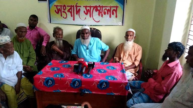 লালমোহনে ভূমিহীনদের জমি জোরপূর্বক দখলের চেষ্টার অভিযোগ