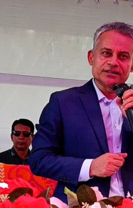 বগা সেতু নির্মানের সম্ভাব্যতা যাচাইয়ে মন্ত্রীর সরেজমিন পরিদর্শন