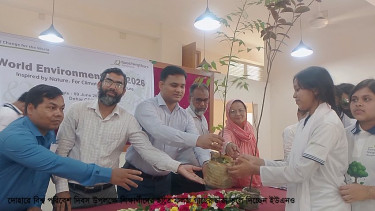 দোহারে ৩৫০ চারা গাছ নিয়ে বাড়ি ফিরল শিক্ষার্থীরা