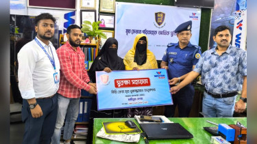 কাউখালীতে ওয়ালটনের গ্রাহক সুরক্ষা সুবিধায় মৃত গ্রাহকের পরিবার পেল ৪৬ হাজার টাকা