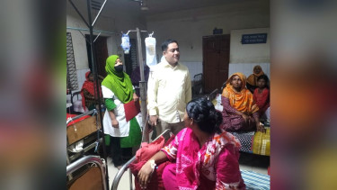 ভেড়ামারা হাসপাতালে সিভিল সার্জনের আকস্মিক পরিদর্শন