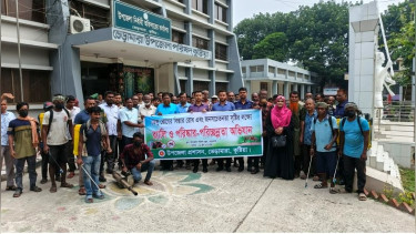 ভেড়ামারায় ডেঙ্গু প্রতিরোধে উপজেলা প্রশাসনের পরিচ্ছন্নতা অভিযান