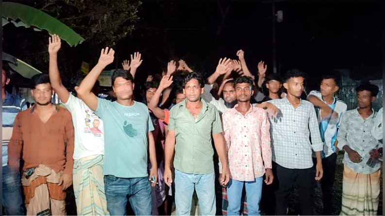 চাটমোহরে মাদকবিরোধী বিক্ষোভ মিছিল পথসভা