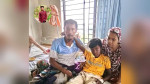 লালমোহনে দুর্ঘটনায় আহত সন্তানের চিকিৎসার সহযোগিতা চাইলো বাবা