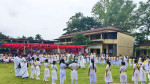 কলমাকান্দায় শিশুদের নিয়ে হলদে পাখি দীক্ষা অনুষ্ঠান