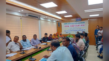 উলিপুরে জলবায়ু ন্যায্যতা ও কমিউনিটি নেটওয়ার্কিং প্রকল্পের অবহিতকরণ সভা