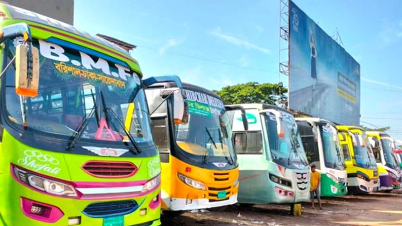 কাউখালী-বরিশাল সরাসরি বাস সার্ভিস নেই, চরম ভোগান্তিতে সাধারণ মানুষ