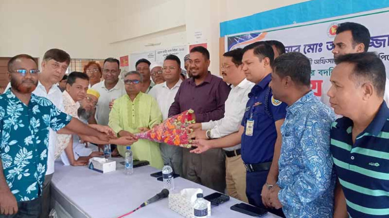 কাউখালীতে উপজেলা নির্বাহী অফিসার মোঃ আসাদুজ্জামানের বিদায় সংবর্ধনা